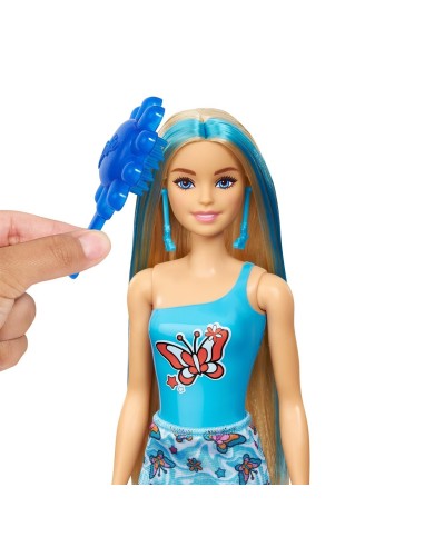 Muñeca Color Reveal Serie Ritmo Arcoíris HRK06 BARBIE