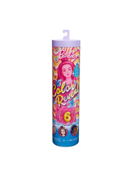 Muñeca Color Reveal Serie Ritmo Arcoíris HRK06 BARBIE