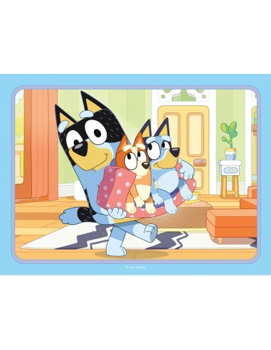 Puzzle 4 formas Bluey 03111 BLUEY RAVENSBURGUER