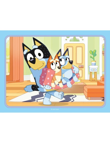 Puzzle 4 formas Bluey 03111 BLUEY RAVENSBURGUER