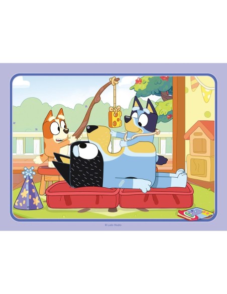 Puzzle 4 formas Bluey 03111 BLUEY RAVENSBURGUER