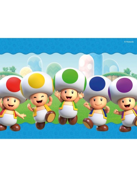 Puzzle 4 formas Super Mario 12004107 SUPER MARIO RAVENSBURGUER
