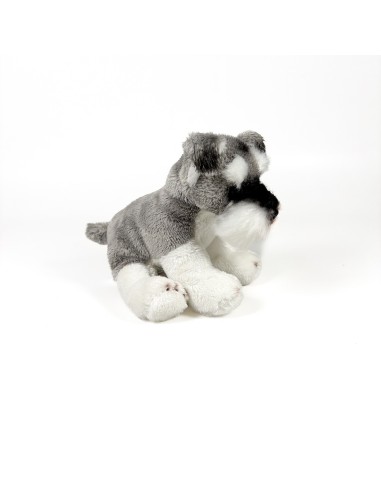 Peluche Schnauzer Sentado 12Cm 939D00257 BOCALAN DEQUBE