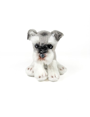 Peluche Schnauzer Sentado 12Cm 939D00257 BOCALAN DEQUBE
