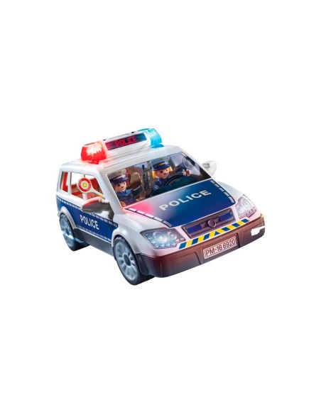 Coche de polícia con luces y sonido 6873 PLAYMOBIL