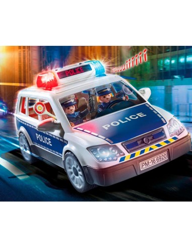 Coche de polícia con luces y sonido 6873 PLAYMOBIL