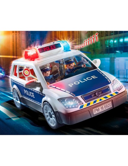 Coche de polícia con luces y sonido 6873 PLAYMOBIL