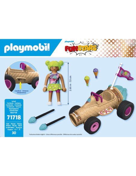 Funstars Racing Cono de helado 71718 PLAYMOBIL