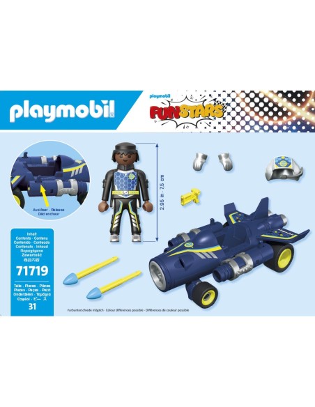 Funstars Racing Avión espacial 71719 PLAYMOBIL