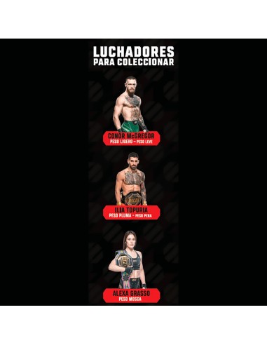 Maxi figuras UFC Leyendas 64119016 BIZAK