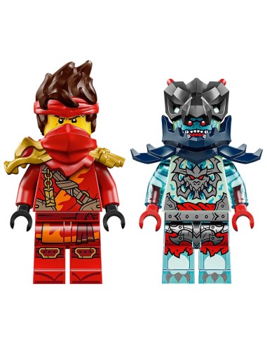 Carrera relámpago en moto de Kai 71838 LEGO