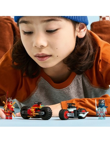 Carrera relámpago en moto de Kai 71838 LEGO