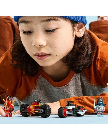 Carrera relámpago en moto de Kai 71838 LEGO