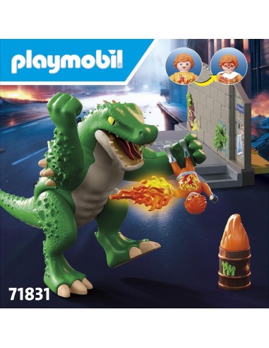 Héroe batalla contra el lagarto gigante 71831 PLAYMOBIL