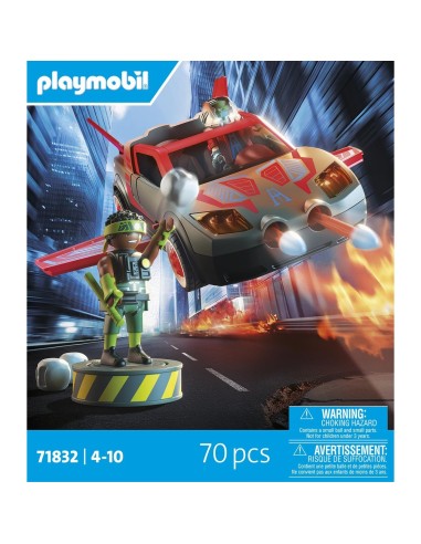 Héroe con vehículo 71832 PLAYMOBIL