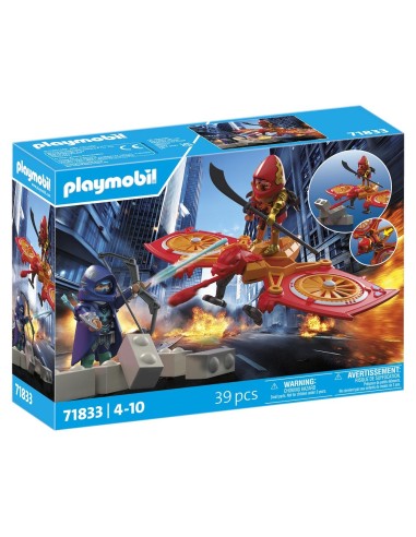 Héroe dron lucha contra ninja malvado 71833 PLAYMOBIL