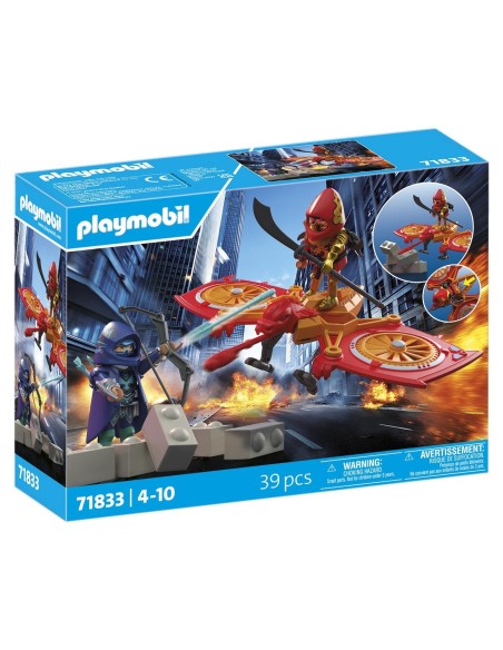 Héroe dron lucha contra ninja malvado 71833 PLAYMOBIL