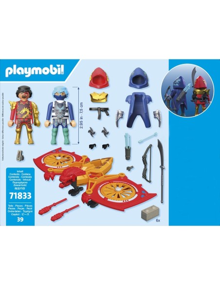 Héroe dron lucha contra ninja malvado 71833 PLAYMOBIL