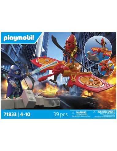 Héroe dron lucha contra ninja malvado 71833 PLAYMOBIL