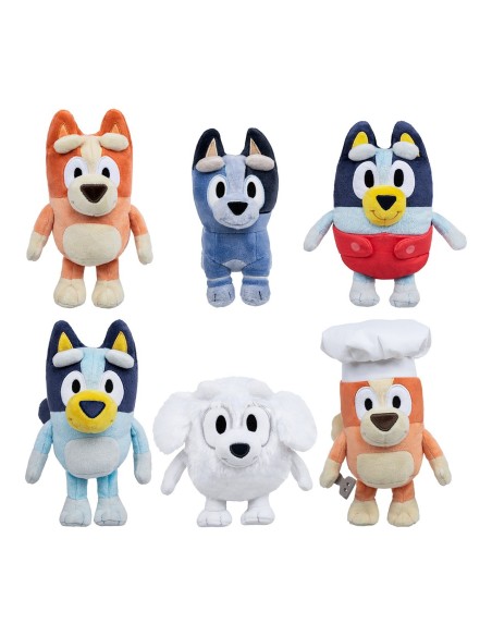 Peluches Let's play chef 20 cm 17611 BLUEY MOOSE