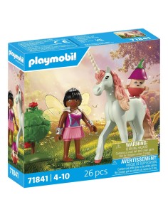 Unicornio Sky Rose con hada 71841 PLAYMOBIL