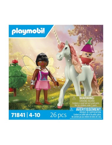 Unicornio Sky Rose con hada 71841 PLAYMOBIL
