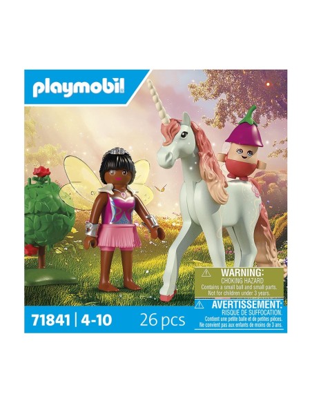 Unicornio Sky Rose con hada 71841 PLAYMOBIL