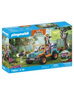 Vehículo todoterreno de colores Animals y friends 71854 PLAYMOBIL