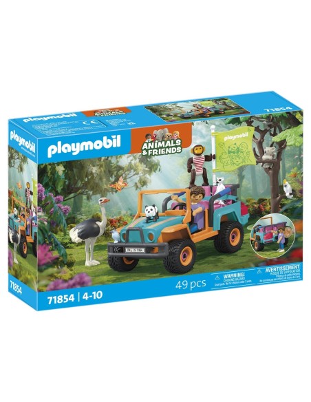 Vehículo todoterreno de colores Animals y friends 71854 PLAYMOBIL