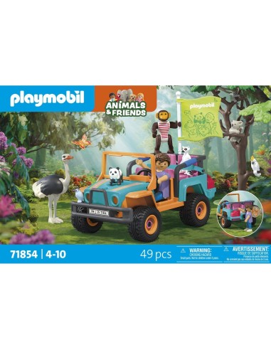 Vehículo todoterreno de colores Animals y friends 71854 PLAYMOBIL