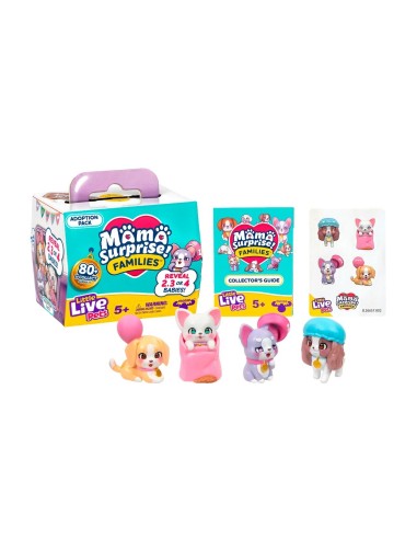 Mama Surprise Families Puppy Adoption LP305000 LITTLE LIVE PETS