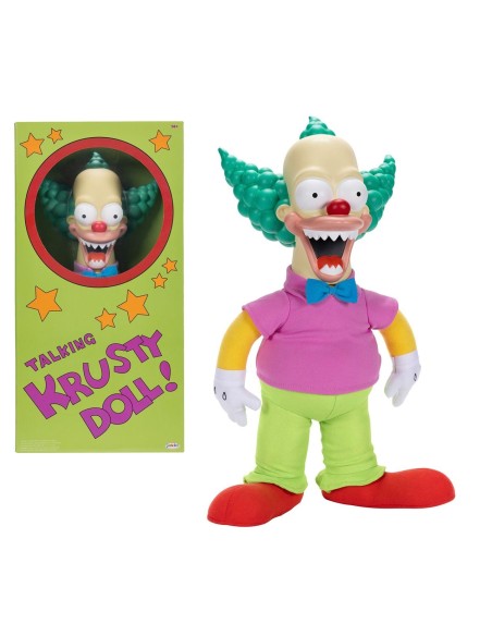 Peluche Krusty con funciones 175504 THE SIMPSONS JAKKS PACIFIC