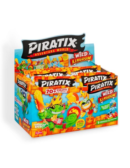 Expositor 24 Piratix Wild Kingdom One pack PPX4D424IN00 MAGIC BOX