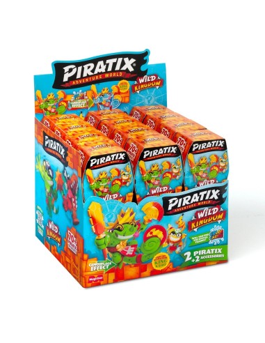 Expositor 24 Piratix Wild Kingdom - Two pack PPX4DT224IN00 MAGIC BOX