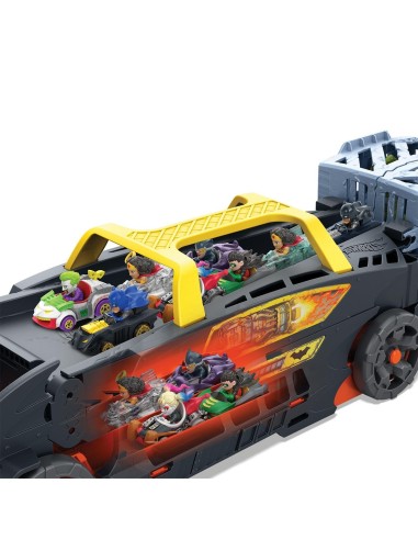 Pista y camión de transporte Batman HXN21 BATMAN HOT WHEELS