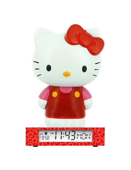 Lámpara 3D despertador con fecha de Hello Kitty HK50198 HELLO KITTY KIDS LICENSING
