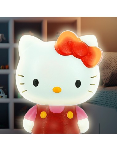 Lámpara 3D despertador con fecha de Hello Kitty HK50198 HELLO KITTY KIDS LICENSING