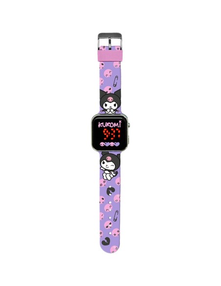 Reloj Led Kuromi KU00001 HELLO KITTY KIDS LICENSING