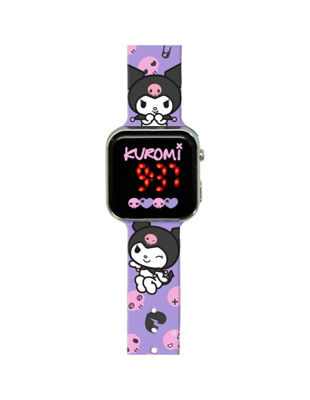 Reloj Led Kuromi KU00001 HELLO KITTY KIDS LICENSING