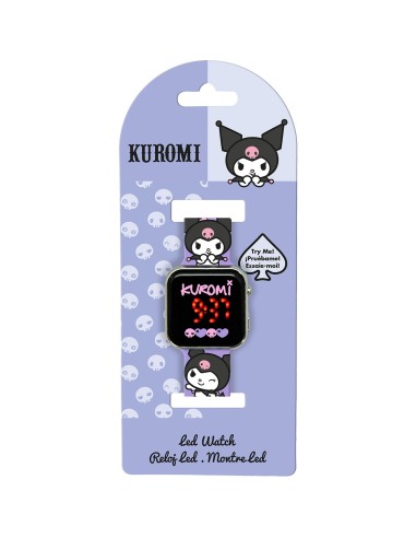 Reloj Led Kuromi KU00001 HELLO KITTY KIDS LICENSING