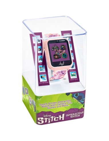 Reloj interactivo Angel Stitch LAS4088 DISNEY KIDS LICENSING