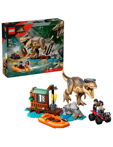 Huída por el río y T.Rex a la caza 76975 JURASSIC WORLD LEGO