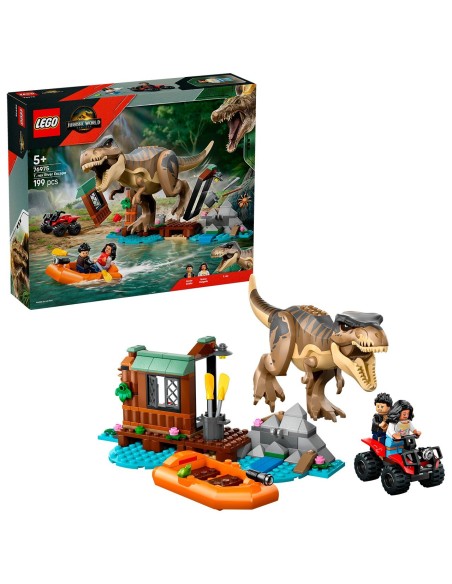 Huída por el río y T.Rex a la caza 76975 JURASSIC WORLD LEGO