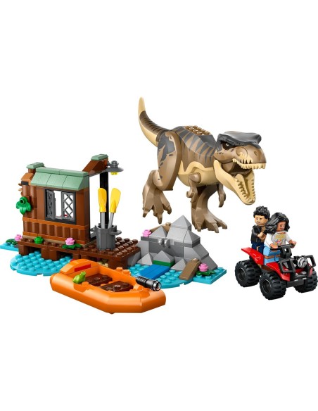 Huída por el río y T.Rex a la caza 76975 JURASSIC WORLD LEGO