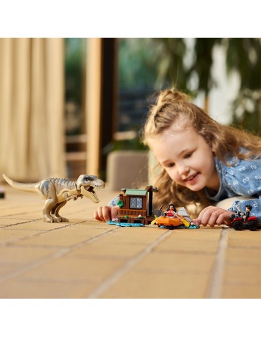 Huída por el río y T.Rex a la caza 76975 JURASSIC WORLD LEGO