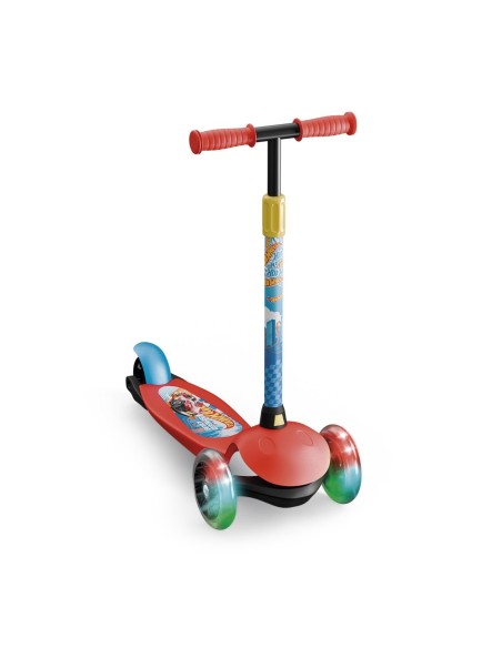hot wheels: patinete 3 ruedas con luces led 914D00184 HOT WHEELS DEQUBE
