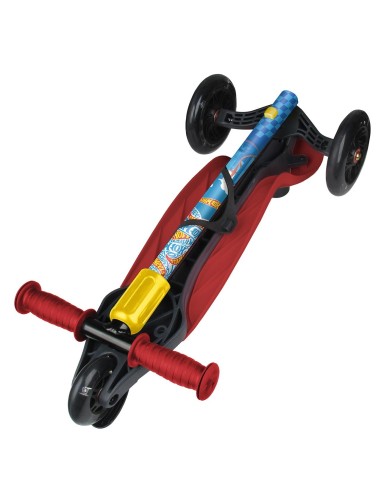 hot wheels: patinete 3 ruedas con luces led 914D00184 HOT WHEELS DEQUBE