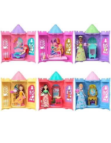 Minis torres sorpesa con muñecas JBL46 DISNEY PRINCESS MATTEL