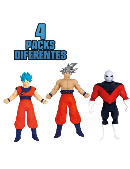 Pack 3 Monster Flex Dragon Ball 64390231 DRAGON BALL BIZAK