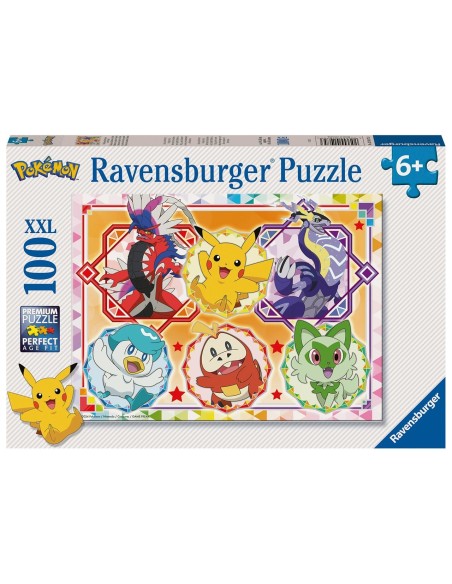 Puzzle 100 piezas XXL Pokemon 12001075 POKEMON RAVENSBURGUER